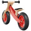 vidaXL Vélo d'équilibre pour enfants avec pneus pneumatiques rouge