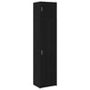 vidaXL Buffet 2 pc Ch&ecirc;ne noir 50 x 41 x 225 cm