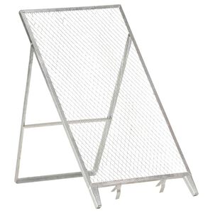 vidaXL Tamis de jardin Acier galvanis&eacute;