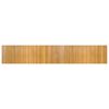 vidaXL Tapis rectangulaire naturel 60x400 cm bambou