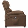 vidaXL Fauteuil Marron Tissu