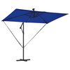 vidaXL Parasol Azur 294 x 200 x 270 cm Polyester et Aluminium