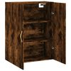 vidaXL Armoire murale ch&ecirc;ne fum&eacute; 69,5x34x90 cm