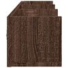 vidaXL Armoire murale ch&ecirc;ne marron 75x18x16,5 cm bois d'ing&eacute;nierie