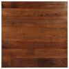 vidaXL Dessus de table 90x90x2,5 cm carr&eacute; bois massif de r&eacute;cup&eacute;ration