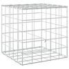 vidaXL Gabion avec fil de 3,5 mm et maille de 10x10 cm 50x50x50 cm