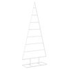 vidaXL Arbre de No&euml;l en m&eacute;tal KUOPIO 125 cm Acier peint par poudre