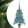 vidaXL Sapin de No&euml;l Vert 65 cm PE