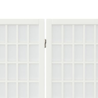 vidaXL Cloison de séparation pliable 6 panneaux 240x170 cm Blanc