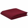 vidaXL Tissu de Table ovale Bordeaux 130 x 220 cm