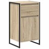 vidaXL Buffet Ch&ecirc;ne Sonoma 43 x 36 x 75,5 cm Bois d'ing&eacute;nierie