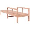 vidaXL Chaise longue 199,5x62x55 cm bois massif de douglas