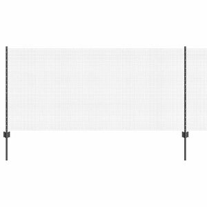 vidaXL Cl&ocirc;ture en fil soud&eacute; avec poteau 50 x 1 m (l x h)