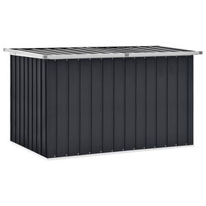 vidaXL Bo&icirc;te de rangement de jardin Anthracite 149x99x93 cm