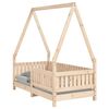 vidaXL Cadre de lit pour enfant 70x140 cm bois de pin massif