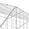 vidaXL Cage pour lapins Argent 400 x 78 x 78 cm Acier galvanis&eacute;