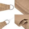 vidaXL Voile d'ombrage 160 g/m² Taupe 2,5x3,5 m PEHD
