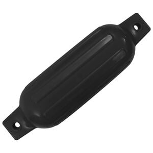 vidaXL Pare-choc de bateau 4 pcs noir &Oslash; 11x40 cm PVC