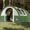 vidaXL Tente de camping tunnel 4 personnes vert imperméable