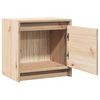 vidaXL Table de chevet 40x30,5x40 cm bois de pin massif