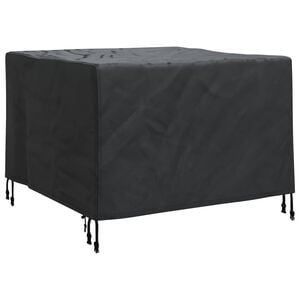 vidaXL Housse pour meubles 99 x 99 x 60 cm Tissu Oxford 600D Noir