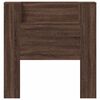 vidaXL T&ecirc;te de lit Ch&ecirc;ne brun 100 x 16,5 x 103,5 cm Bois d'ing&eacute;nierie