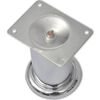 vidaXL Pieds ronds de canapé 4 pcs Chrome 60 mm