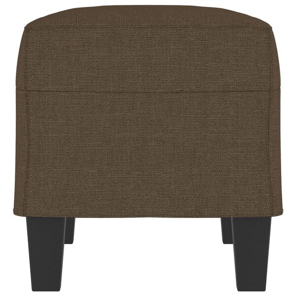 vidaXL Banc Marron 100x35x41 cm Tissu