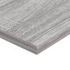 vidaXL &Eacute;tag&egrave;res murales 4 pcs sonoma gris 60x20x1,5 cm bois ing&eacute;nierie