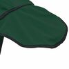 vidaXL Couverture &Eacute;quine Vert fonc&eacute; complet 105 cm Fleece polaire