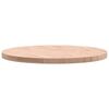 vidaXL Dessus de table &Oslash;80x4 cm rond bois massif de h&ecirc;tre