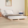 vidaXL Cadre de lit sans matelas 100x200 cm bois massif de pin