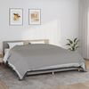vidaXL Couverture lest&eacute;e Gris 220x260 cm 15 kg Tissu