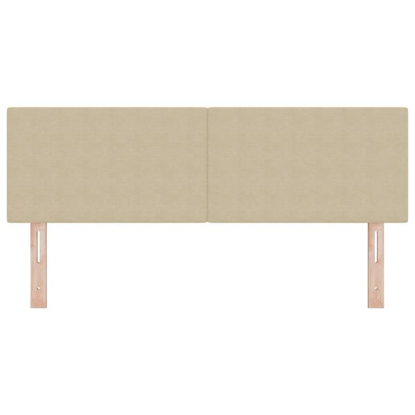 vidaXL T&ecirc;te de lit Gris Vert Clair 160 cm Cuir synth&eacute;tique