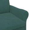 vidaXL fauteuil Vert foncé 76 x 94 x 102 cm Velours