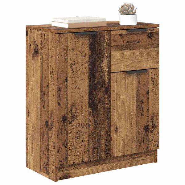 vidaXL Buffet Bois ancien 60 x 30 x 70 cm Bois d'ing&eacute;nierie
