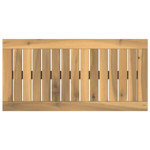 vidaXL Plateau de table 60,5 x 30 x 2 cm Rectangulaire Blanc