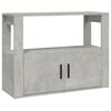vidaXL Buffet Gris b&eacute;ton 80x30x60 cm Bois d'ing&eacute;nierie
