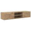 vidaXL Meuble TV FLORIN 150 x 39 x 30 cm Ch&ecirc;ne artisanal