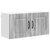 vidaXL Panneau de lave-vaisselle Kalmar Gris Sonoma 80 x 31 x 40 cm