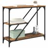 vidaXL Table console Bois Ancien 88,5 x 30 x 75 cm Bois d'ing&eacute;nierie