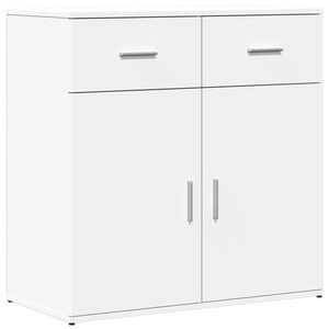 vidaXL Buffet blanc 79x38x80 cm bois d&rsquo;ing&eacute;nierie