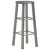 vidaXL Tabourets de bar lot de 2 anthracite MDF