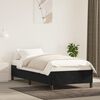 vidaXL Cadre de lit sans matelas noir 90x200 cm velours