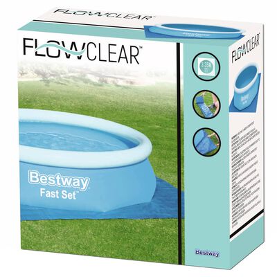 Bestway Tapis de sol pour piscine Flowclear 335x335 cm