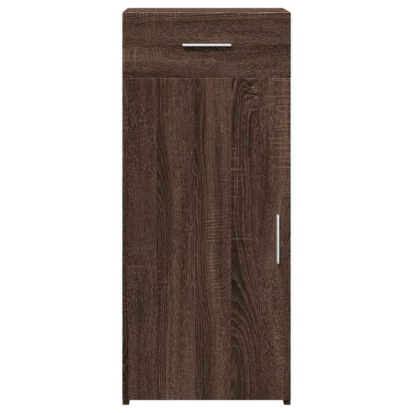 vidaXL Buffet ch&ecirc;ne marron 40x42,5x93 cm bois d'ing&eacute;nierie