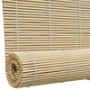 vidaXL Store roulant en bambou 140x220 cm Naturel