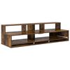 vidaXL Bureau de studio Ch&ecirc;ne fum&eacute; 152 x 42,5 x 36 cm