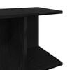 vidaXL Tables de chevet 2 pcs ch&ecirc;ne noir 46,5x29x61 cm bois ing&eacute;nierie