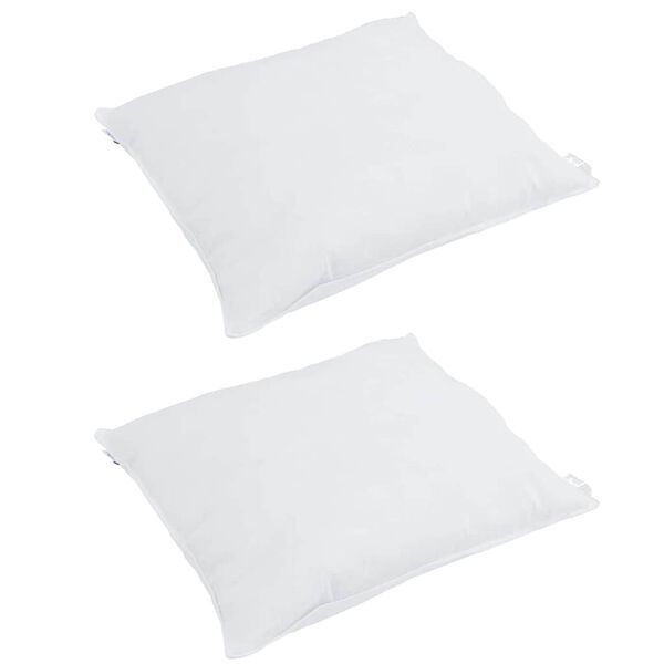 vidaXL Ensemble de Duvet avec oreiller 3 pcs Blanc Plume de canard